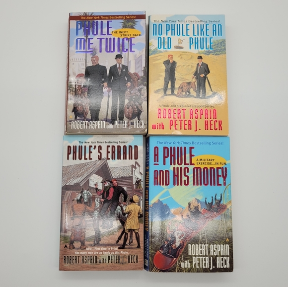 PHULE SERIES by ROBERT ASPRIN | 4 of 6 paperback books in the series - Picture 2 of 3